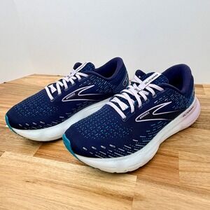 Brooks Glycerin 20 Womens Running Shoes Navy Blue Purple 1203691B499 Size 9.5